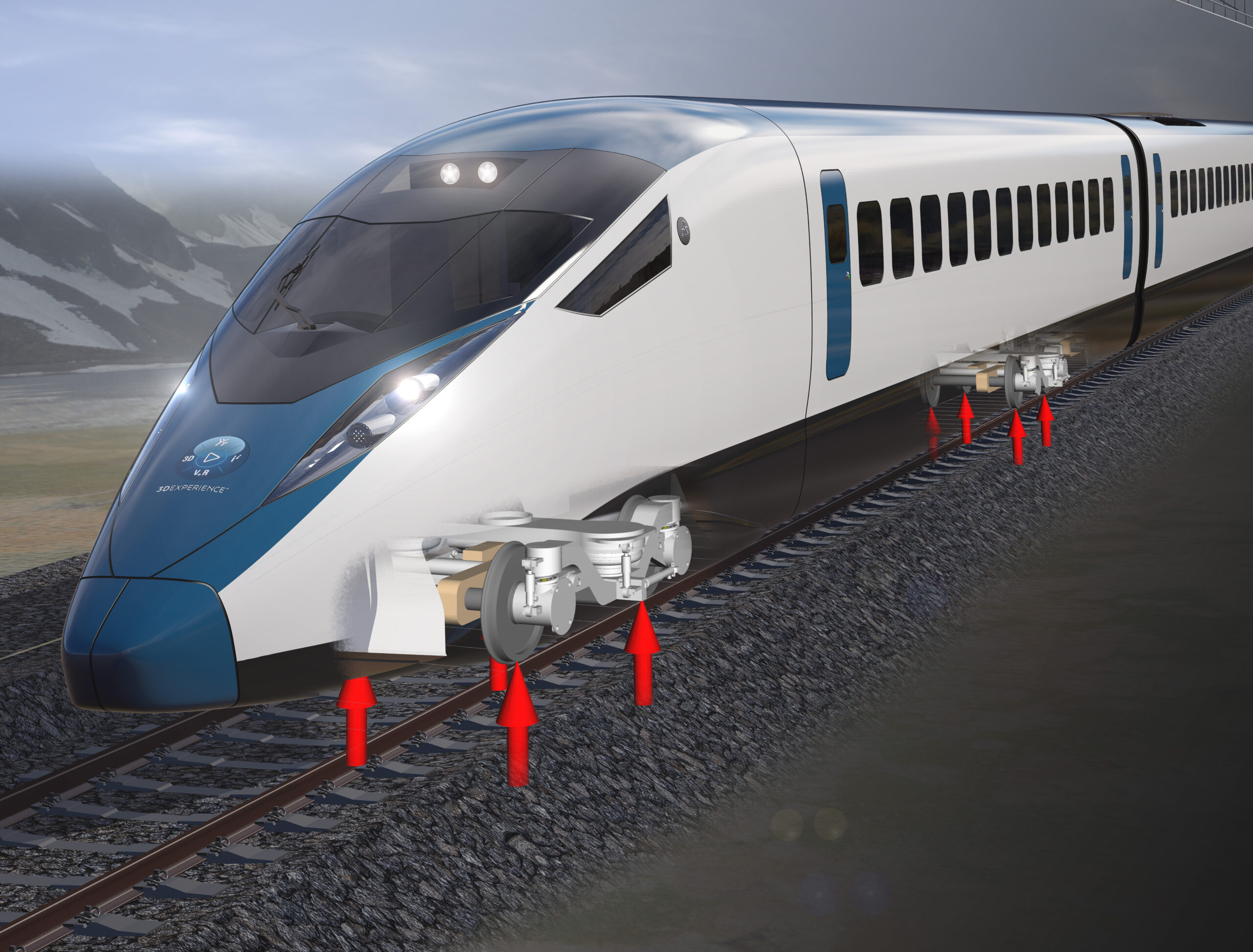 Rail Vehicle Dynamics Simulation