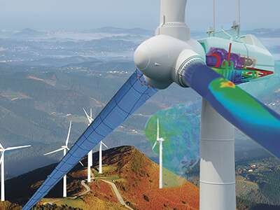 Extended Simulation of Wind Turbines Using ABAQUS